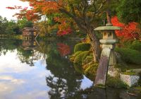 Japao kanazawa kenrokuen garden