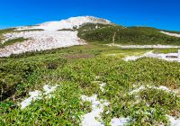 Japao kanazawa monte hakusn grama