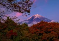 Japao shiraito cataratas monte fuji