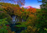 Japao shiraito cataratas natureza
