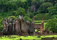 Viagem Laos, Patrimônio UNESCO vista Vat Phou Wat Phu