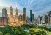 Malasia kuala lumpur the klcc park