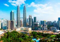 Malasia kuala lumpur vista cidade