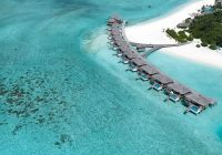 Aerial aqua suite pool