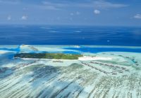 Aerial gili lankanfushi maldives
