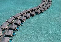 Aerial maldives you and me view