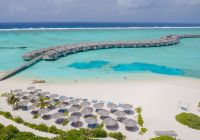 Aerial view beach you and me