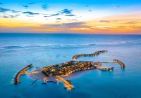 Aerial view night you and me