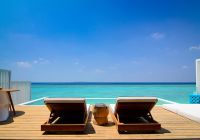 Amilla Maldives Water Pool Villa deck
