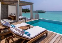 Amilla Lagoon Water Pool Villa deck