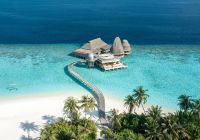 Anantara kihavah maldives villas vista aerea restaurantes