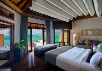 baros maldives water pool villa interior