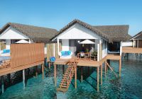 Cora cora maldives exterior lagoon villa