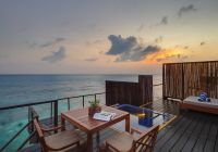 Deck honeymoon villa