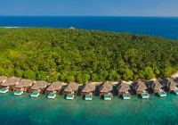 Dusit thani maldives view aerial