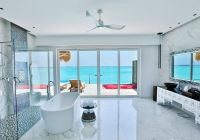 Emerald maldives banheiro water villa with pool