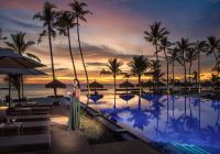 Emerald maldives beach club sunset