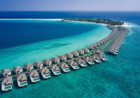 Finolhu maldives vista aerea water villas