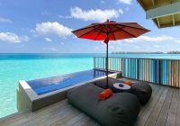 Hard rock hotel maldives platinum overwater pool villa plunge pool