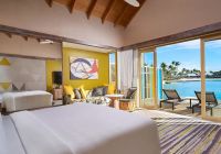 Hard rock hotel maldives platinum overwater villa room