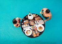 Heritance aarah floating breakfast