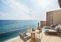 Intercontinental maldives one bedroom lagoon pool villa deck