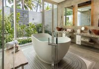 Jumeirah maldives banheiro beach villa with pool