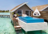 Lux south romantic pool water villa