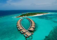 Maldivas noku water villa aerea