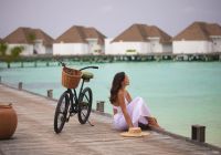 Maldivas sixsenses kanuhura bicicleta
