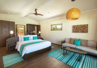 Nala Maldives nascer do sol na Villa na praia, vista interior quarto