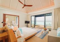 Nova maldives quarto e banheiro water villa