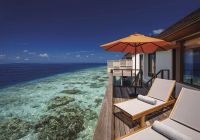 Oblu select sangeli water villa deck