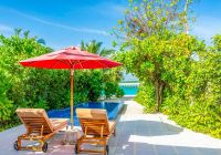Pool beach villa b