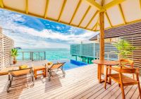 Romantic water villa with pool j