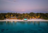 Sirru fen fushi sales maldivas aerial sunset