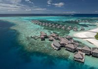 Six senses laamu overwater area vista aerea