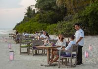 Soneva fushi by the beach restaurant