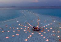 Soneva fushi jantar banco areia