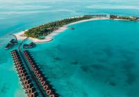Sun siyam iru veli maldivas general aerial view ocean
