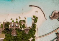 Sun siyam iru veli maldivas pool aerial