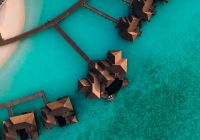 Sun siyam irufushi maldivas aerial view