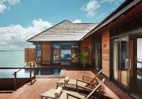 Sun siyam irufushi maldivas infinity water villa view