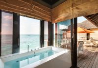 Sun siyam irufushi maldivas water villa paisagem