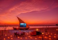 The nautilus maldives cinema ar livre