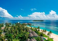 The nautilus maldives vista aerea ilha