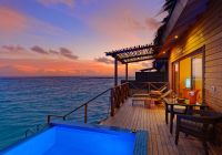 You and me aqua suite with pool maldives