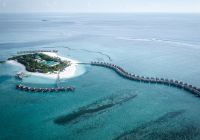 You and me maldives aerial