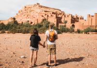 Casal em Marrocos