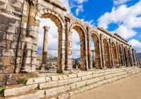 Cidade romana de Volubilis - Marrocos.